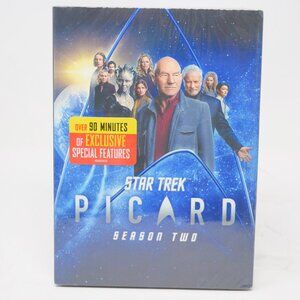 Picard Season 2 Two DVD Star Trek New Slip Cover Sealed Sci Fi Space Frontier TV